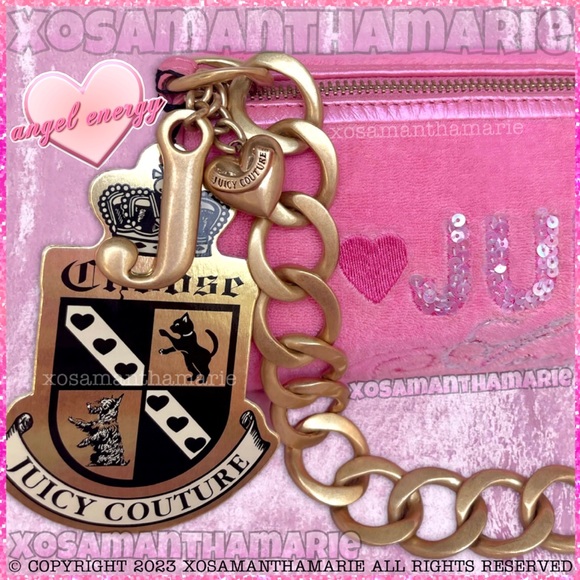 Juicy Couture Pink Angel Barrel Bag - Picture 3 of 16